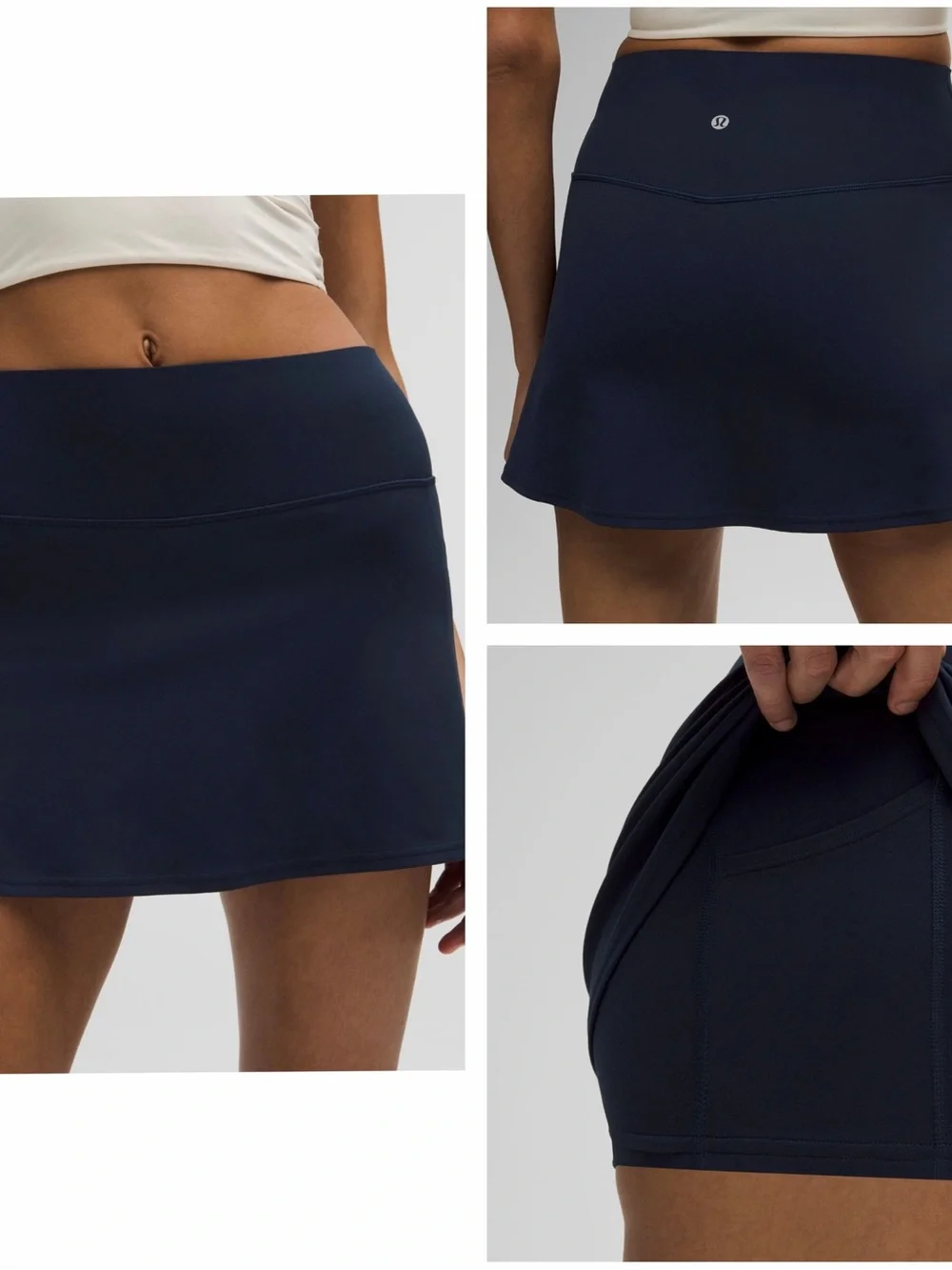 lululemon athletica Navy Align High-Rise Skirt